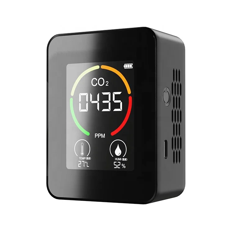 Встретил luchtkwaliteitmeter портативный Co2 газовый счетчик анализатор металлов и сплавов рентгенофлуоресцентный Крытый станция электрической системы мониторинга качества