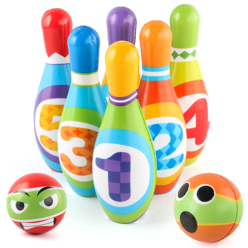 Indoor Children Bowling Sports Toys Parent-Child Interactive Games Boys Girls Outdoor Sport Game Toy For Kids Gifts With packag