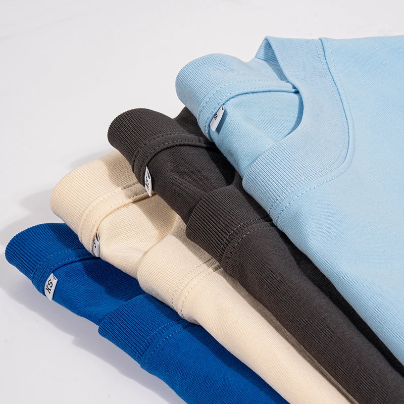 high quality 100% cotton mens tshirt blank boxy oversized t-shirt pop logo graphic custom t shirt for men