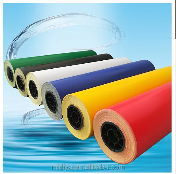 Wholesale Color 1.22*50m Self Adhesive Vinyl Roll Color Cutting Plotter Vinyl 0.61*50m