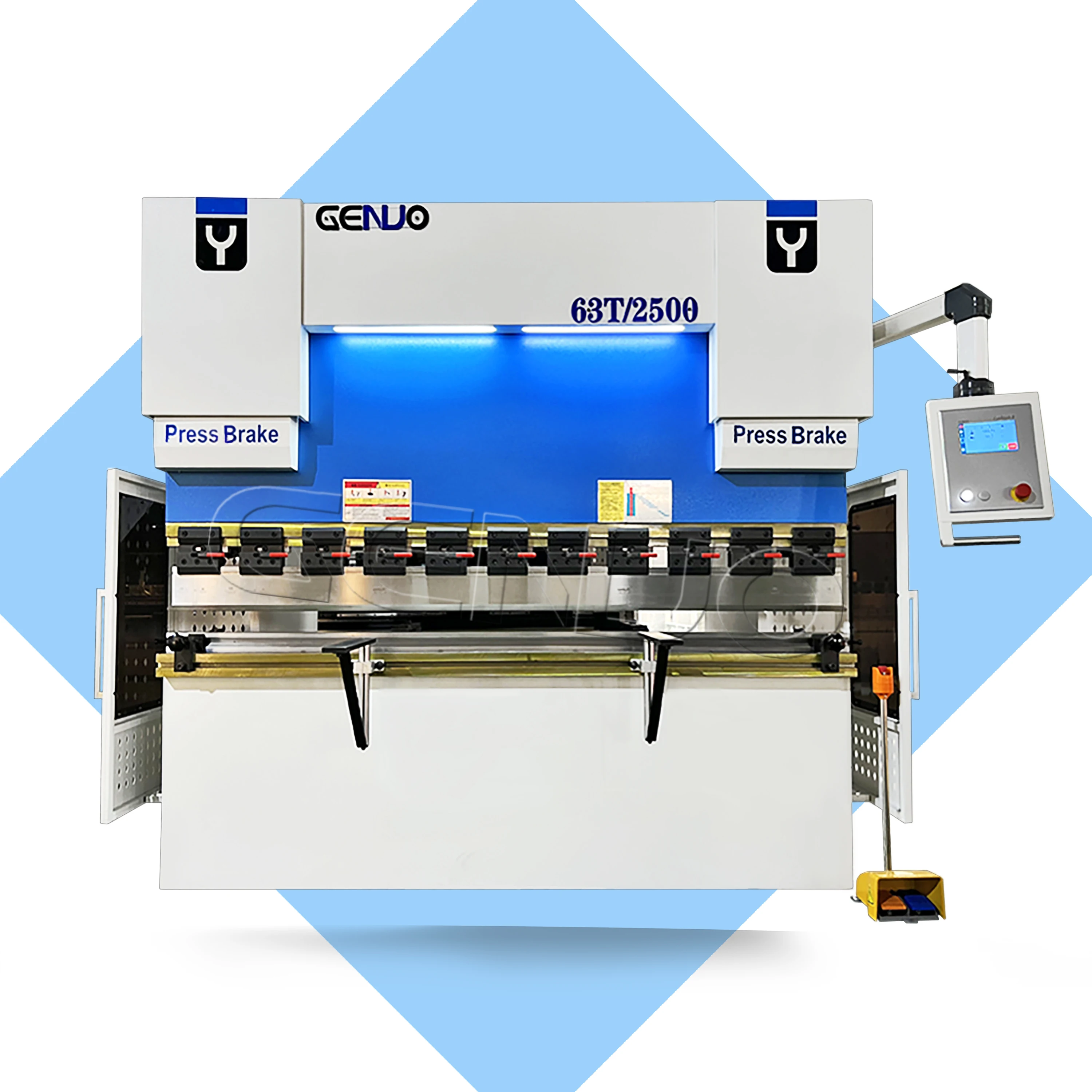 Full Automatic Panel Bending Center Bending Cell Metal Working Machines 2500Mm Sheet Metal Bender