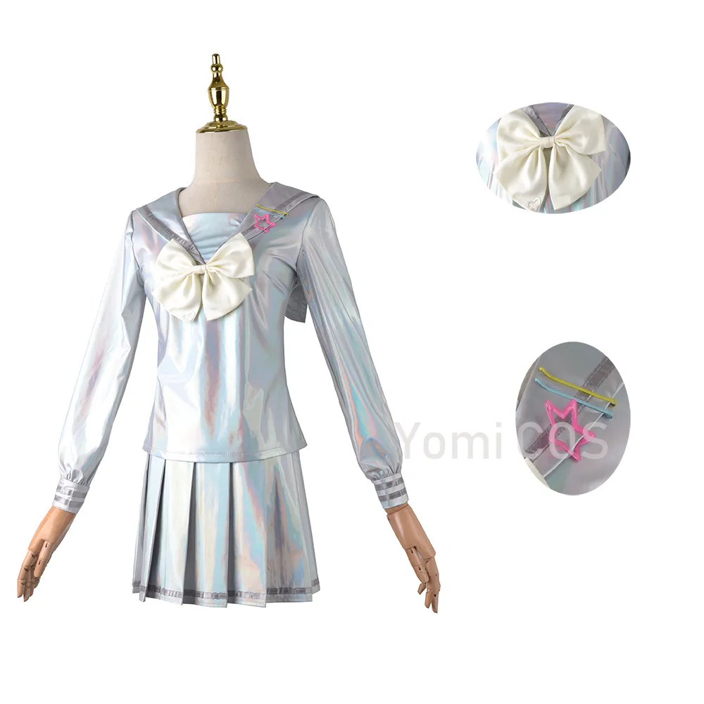 Game NEEDY GIRL OVERDOSE  Angelkaiwaii Raincandy Cosplay Costumes Dress JK Uniform Lolita Dress for Women Girls Wig