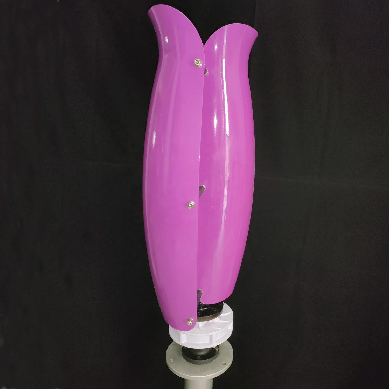 Low Noise 5KW Vertical Wind Turbine Tulip Windmill AC Output 48V With CE Certification