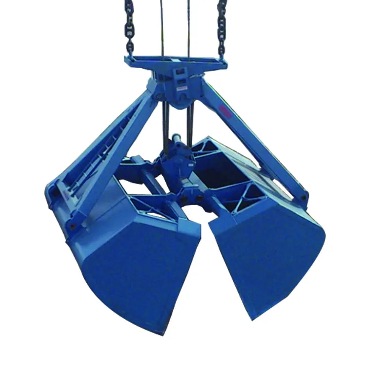 Mechanical Four Cable Grabs Clamshell Wire Rope Grab