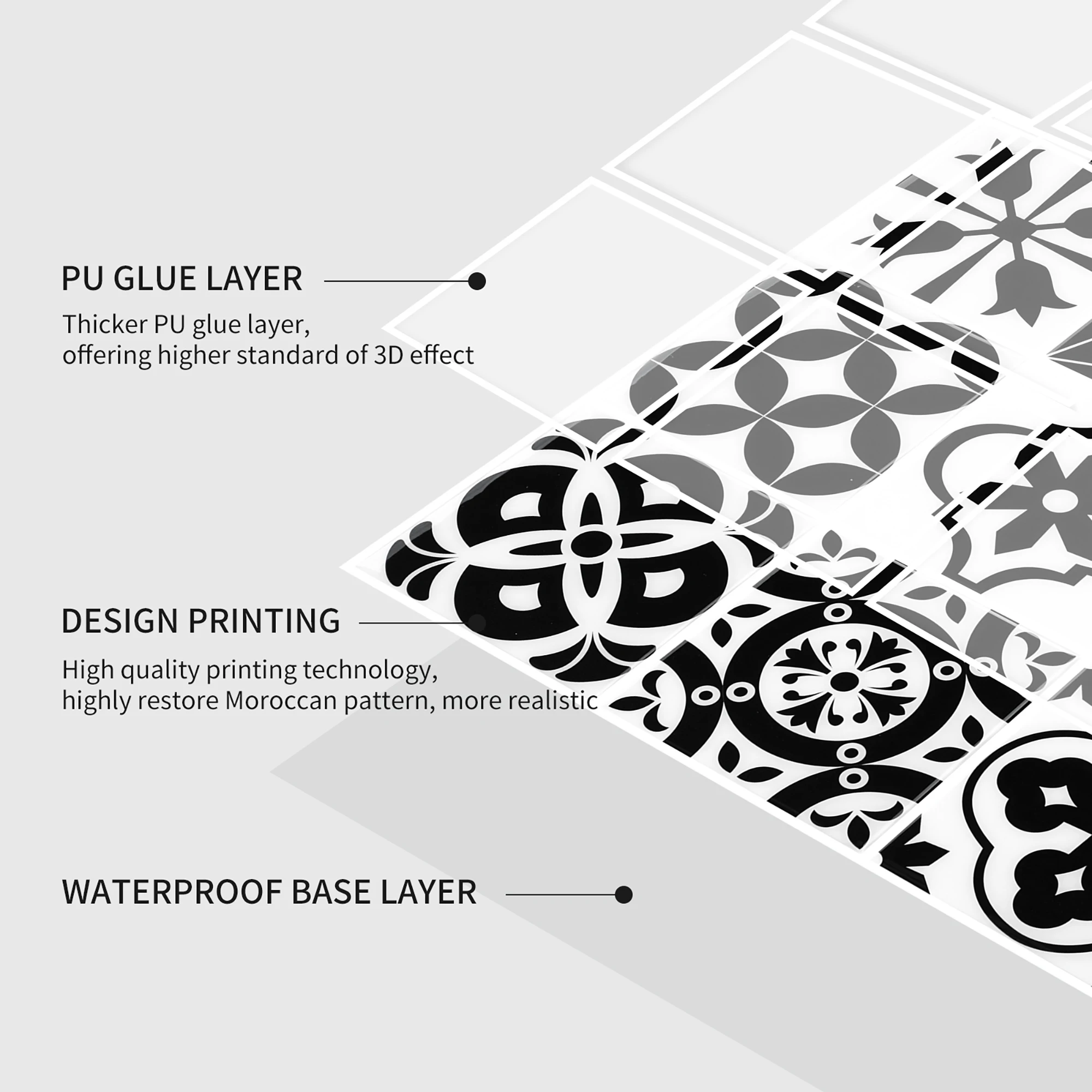 3D Wall Panels Peel and Stick High Quality Foam Luxury Modern PET Ceiling Hotel Waterproof 3D Wallpaper Home Decoration