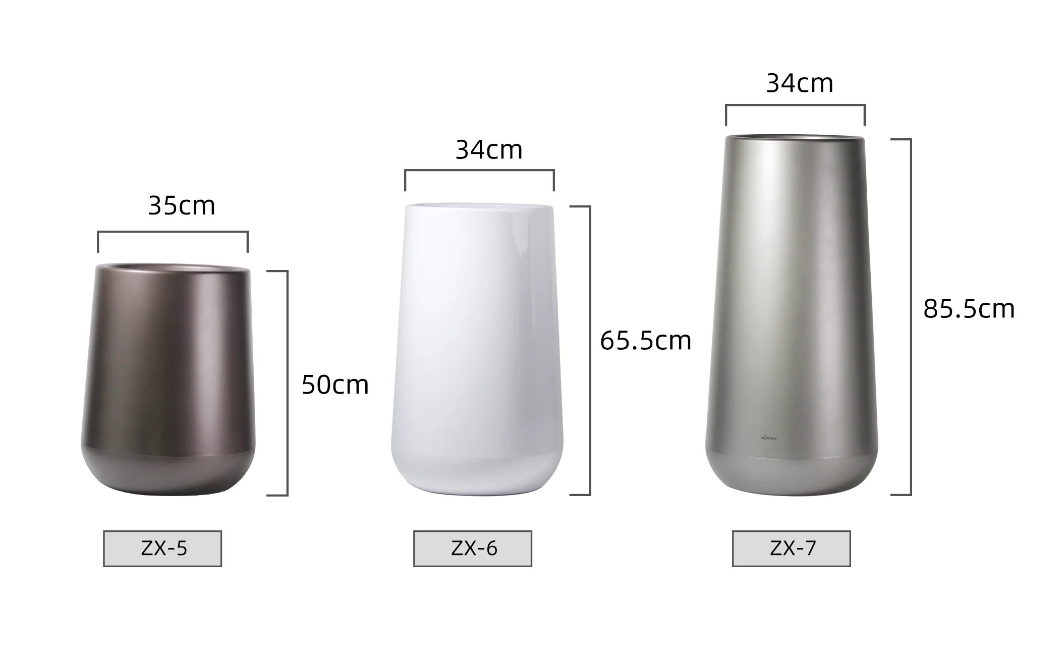 Durable large vertical self watering FlowerPot plastic Garden Planters cheap price Macetas Outdoor indoor for floor decoration