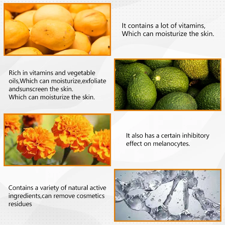 Натуральный органический отбеливающий крем для ухода за кожей лица, увлажняющий восстанавливающий крем для лечения акне, Отшелушивающий гель-крем