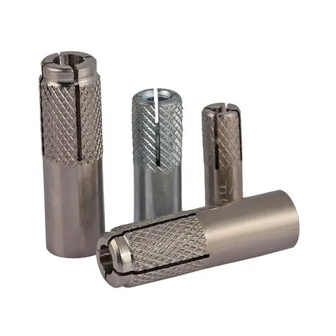 Handan factory drop in anchor zinc plated/HDG M8-M24 expansion anchor screws used for thread rod