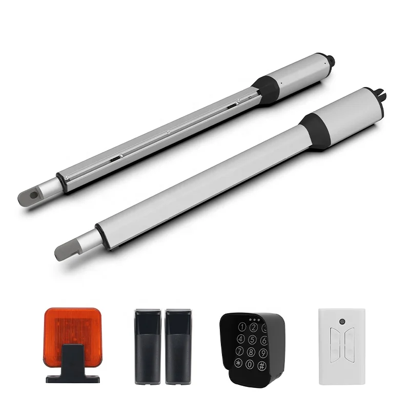 300kg Per Leaf Wifi Dual Solar Automatic Remote Control Automatic Main Gate Opening System Auto Swing Gate Openers