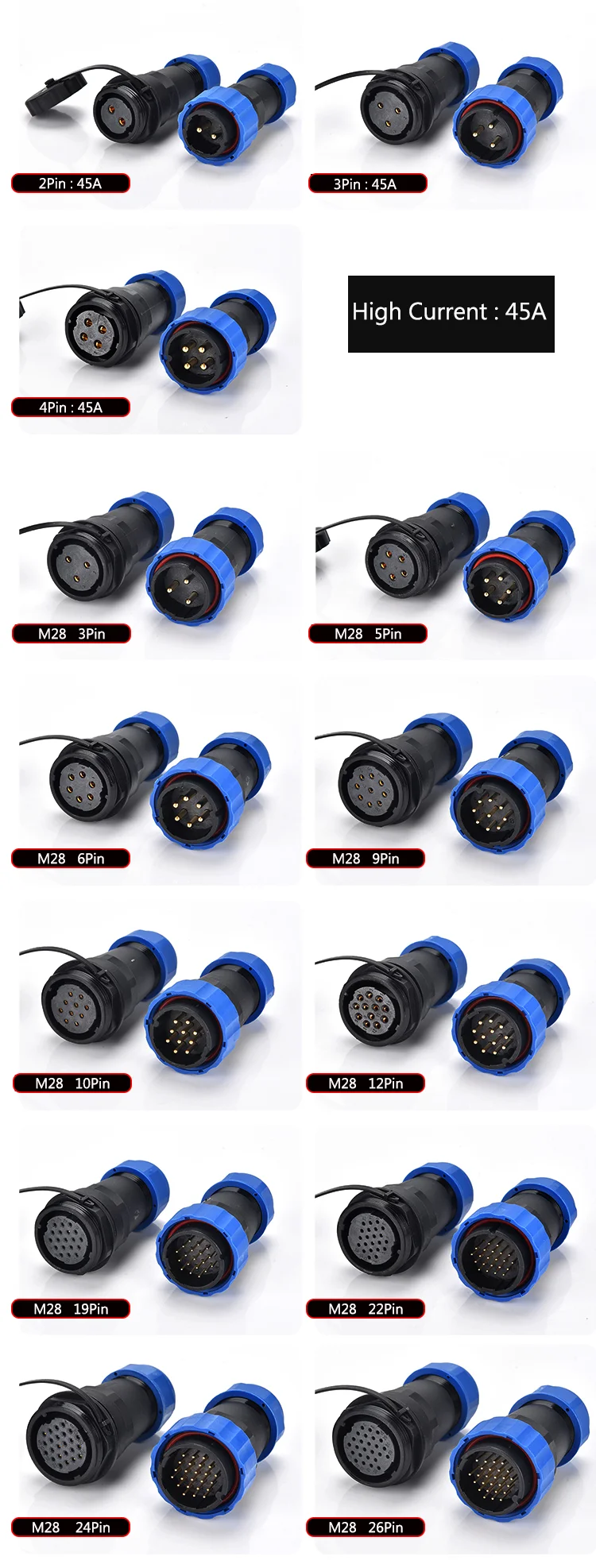 weipu sp11 sp13 sp17 sp21 sp29 connector 2 3 4 5 6 7 8 9 10 12 16 17 20 24 26 pin sp series wire ip68 waterproof connector