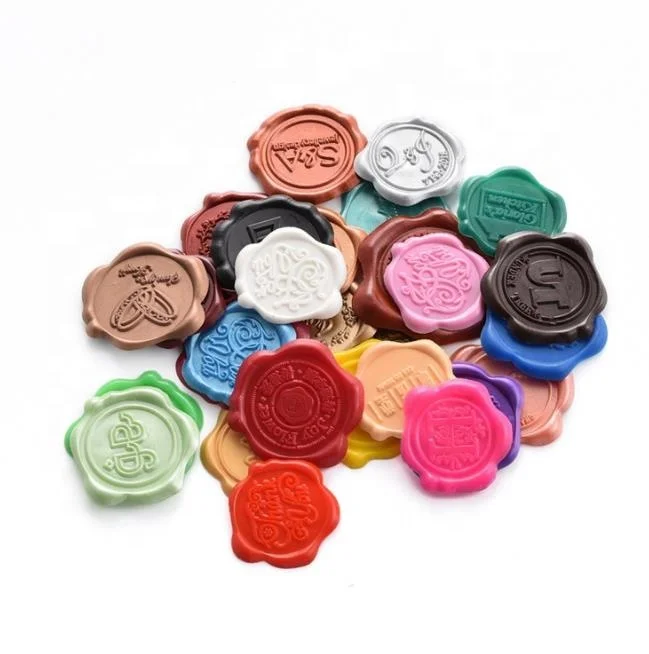 3D Custom Logo Decoration Candle Wax Seal Sticker