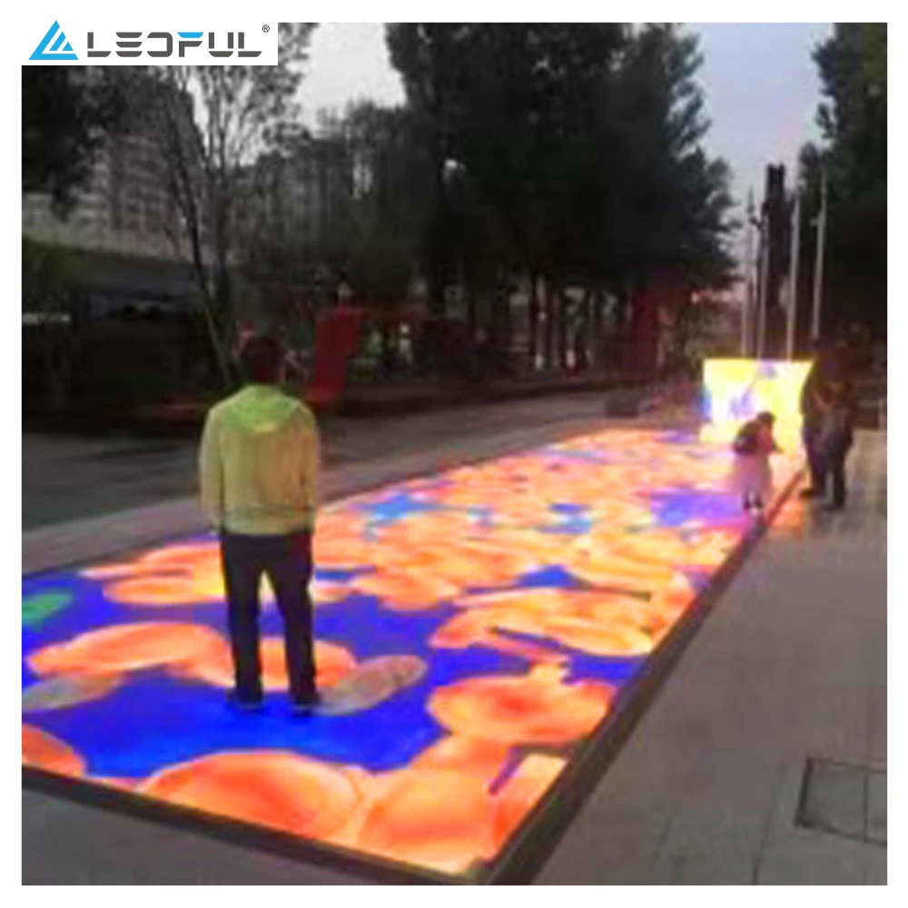P3.9 LED Floor Led Outdoor Dance Floor Screen Guangdong Buy Easy Installation High Quality Outdoor Wedding 2021 Nova Customized
