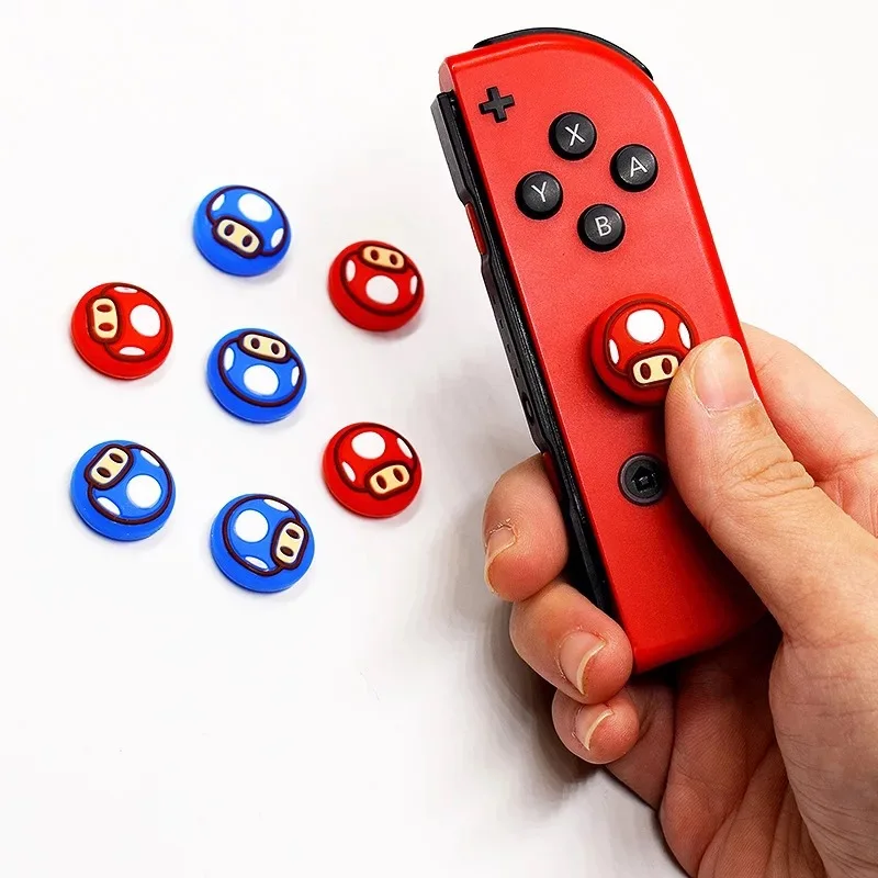 Solft Silicone Case with Thumbstick for Nintendo Switch Controller Grip Joy-con Cover
