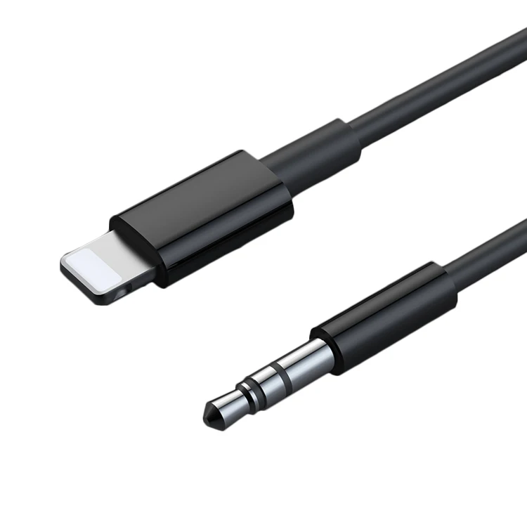  Lightning to 3.5mm Audio Cable 3.3ft Headphones Jack Adapter cable for car audio stereo iPhone