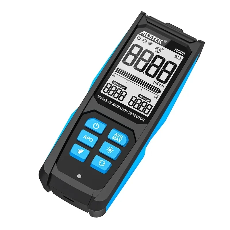 Digital Nuclear Radiation Detector Handheld Counter Emission Dosimeter Include Battery Geiger Counter X-ray Beta Gamma