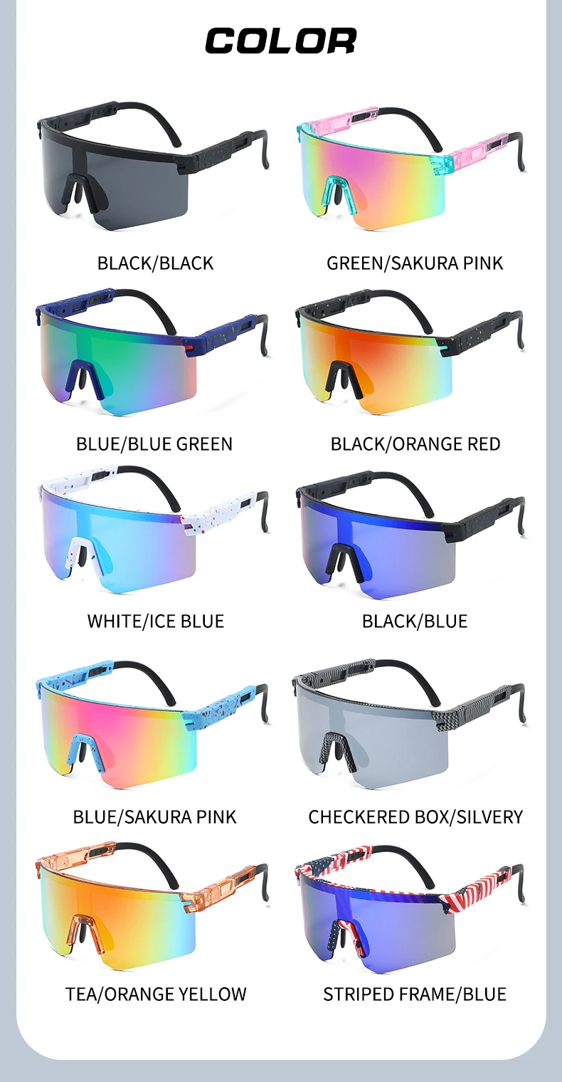 ZHIHENG Mtb Bike Bicycle Women New Fashion Outdoor Men Running Hot Sale Sunglasses Sport Sunglasses