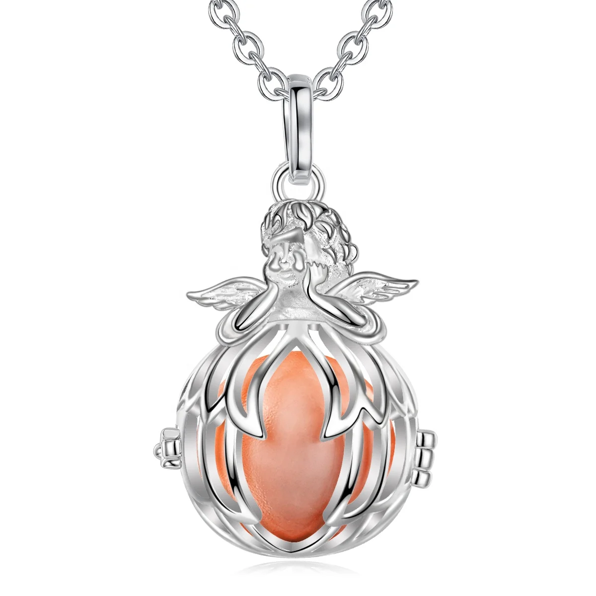 Bola De Grossesse Pregnancy Harmony Ball Locket Angel Chime Caller Bell Necklace Pendant