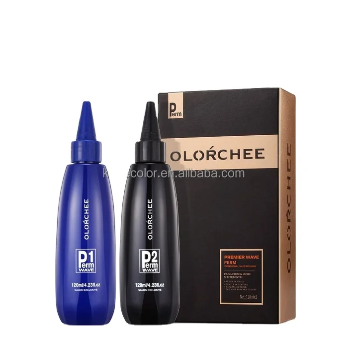 Olorchee perfume permanent hair cold perm lotion for damaged hair