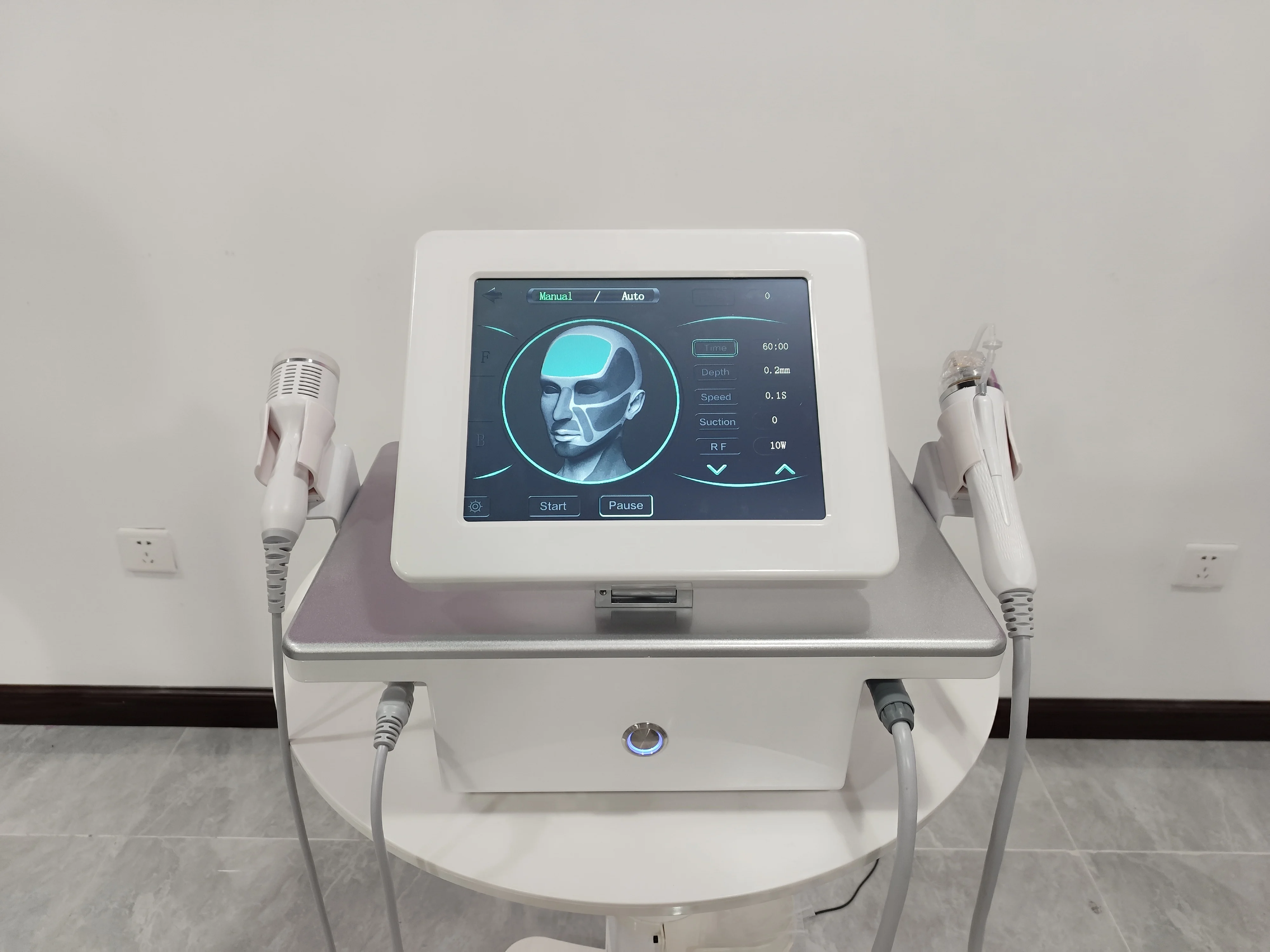 Facial rejuvenation radio frequency machine body for beauty salon