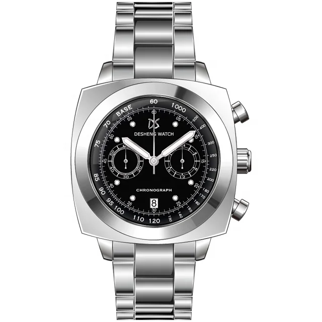 Your own brand watch custom man watches 2020 Japan quartz chronograph watch