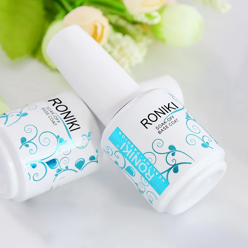 RONIKI Free Sample Private Label Wholesale Nails Polish Colour Uv Gel Nail Polish LED Lamp 30s Uvlamp 2mins 20 Per Color Pcs