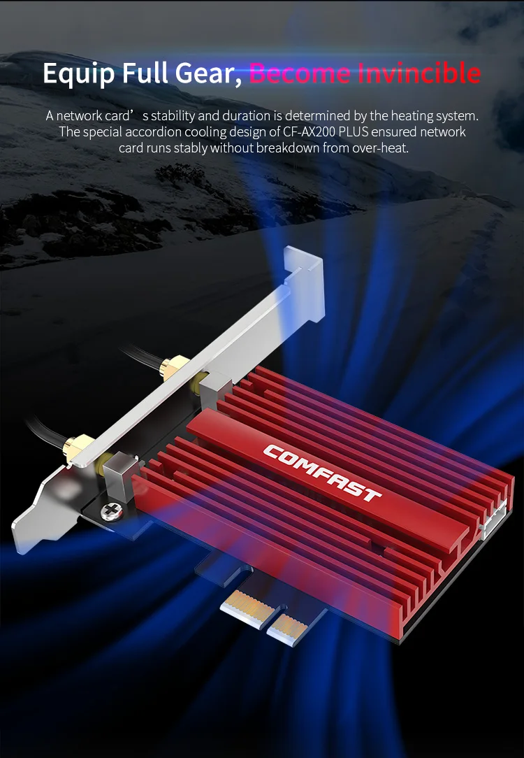 Горячая Распродажа 2023 CF-AX200 Plus 802.11ax карта Intel AX200 3000 Мбит/с Wi-Fi мини-адаптер PCIE
