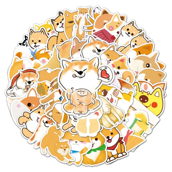 Custom Printing Die Cut PVC Vinyl Decoration Decal Adhesive Logo Sticker