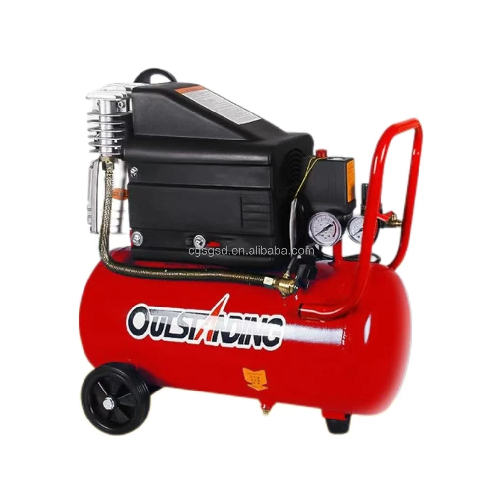 Bison 120 Psi 50 л портативный двухступенчатый бесшумный поршневой воздушный компрессор для пневматических инструментов