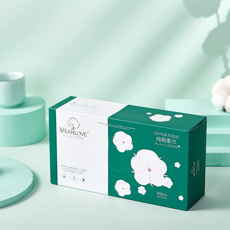 Cotton Tissues Face Cotton Tissue Viscose Disposable Face Tissue