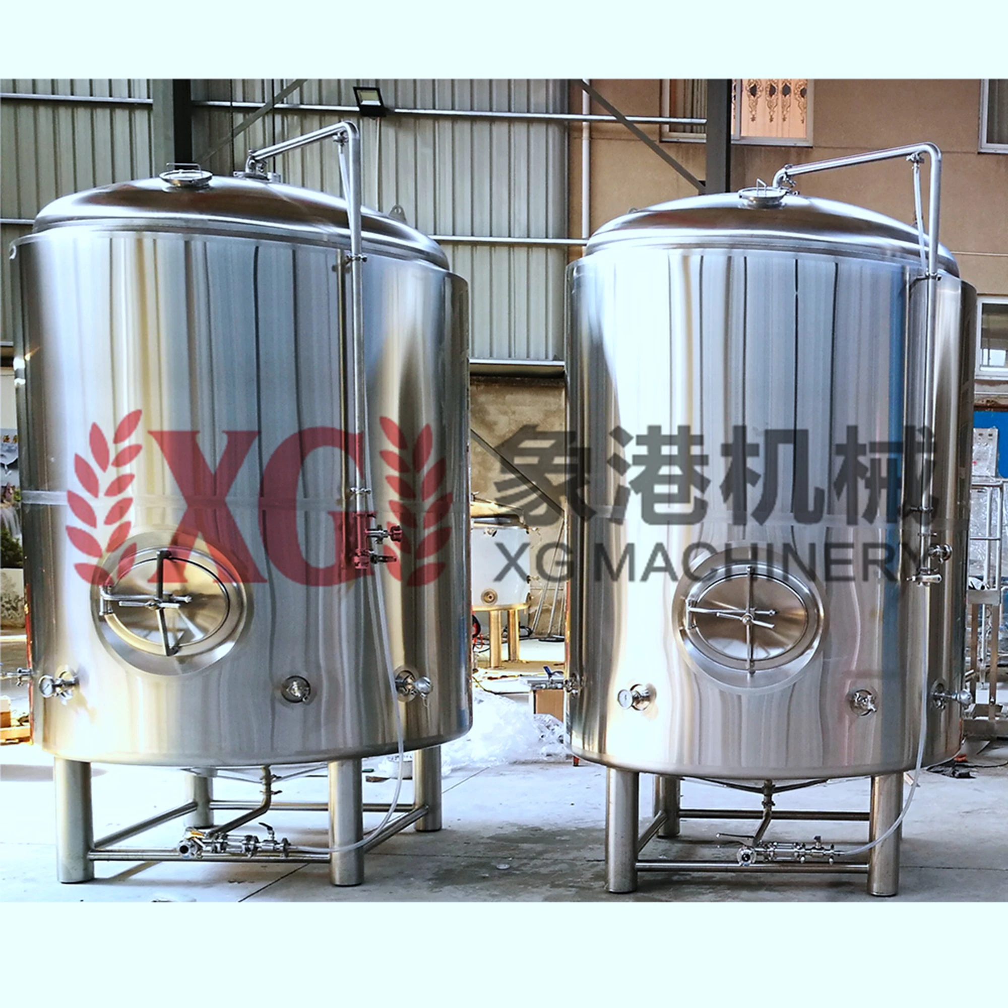  Однослойный резервуар для пива SUS brite 4000L 40HL с сертификацией