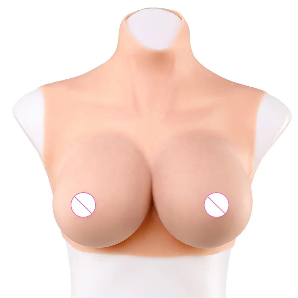crossdresser silicone breast plate male to female bodysuit for transgender