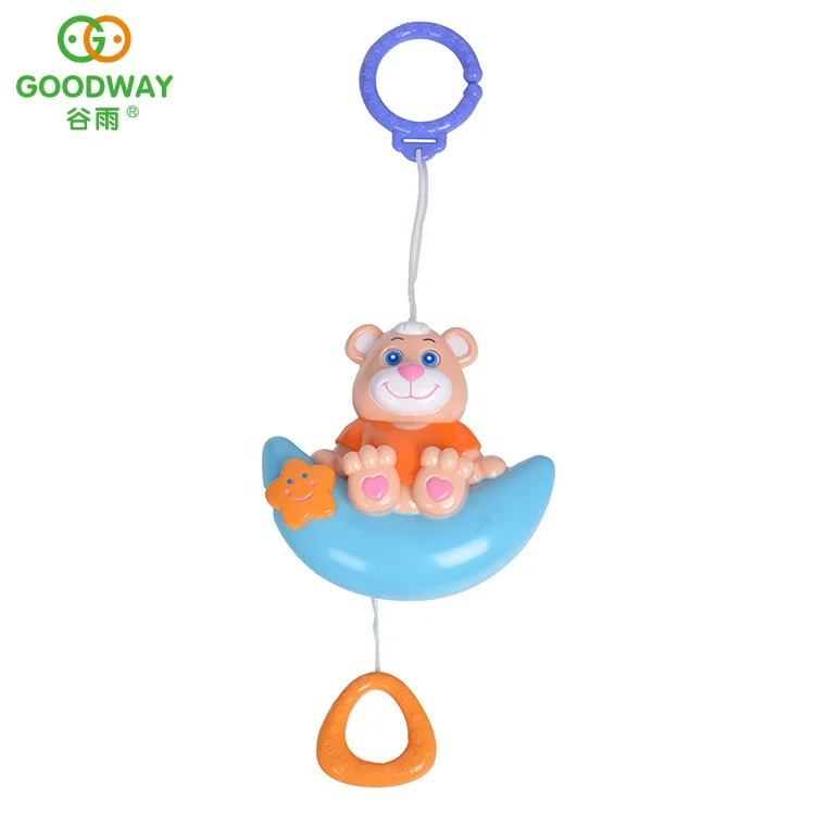 
High Quality Nontoxic Cute Soothing Series Baby Toy for Infant Funny Pull Bell 