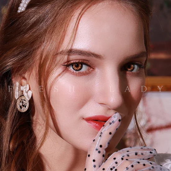 Fresh Lady Fashion Contact Lenses Wholesale Sharingan Contact Lenses Natural Colour Contact Lenses Lens