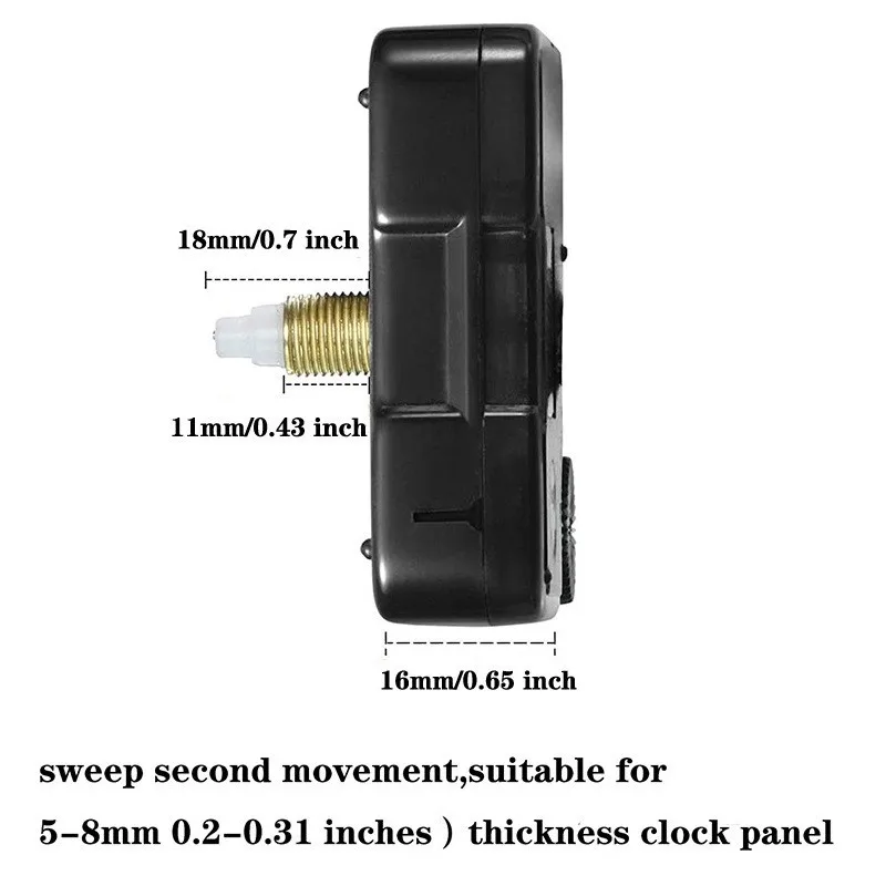sangtai 6168 sweep clock movement   Shaft height 16MM