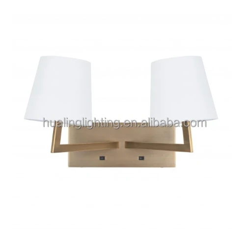 UL listed IHG Holiday Inn queen guestroom rennovation H5 collection double headboard sconce wall light