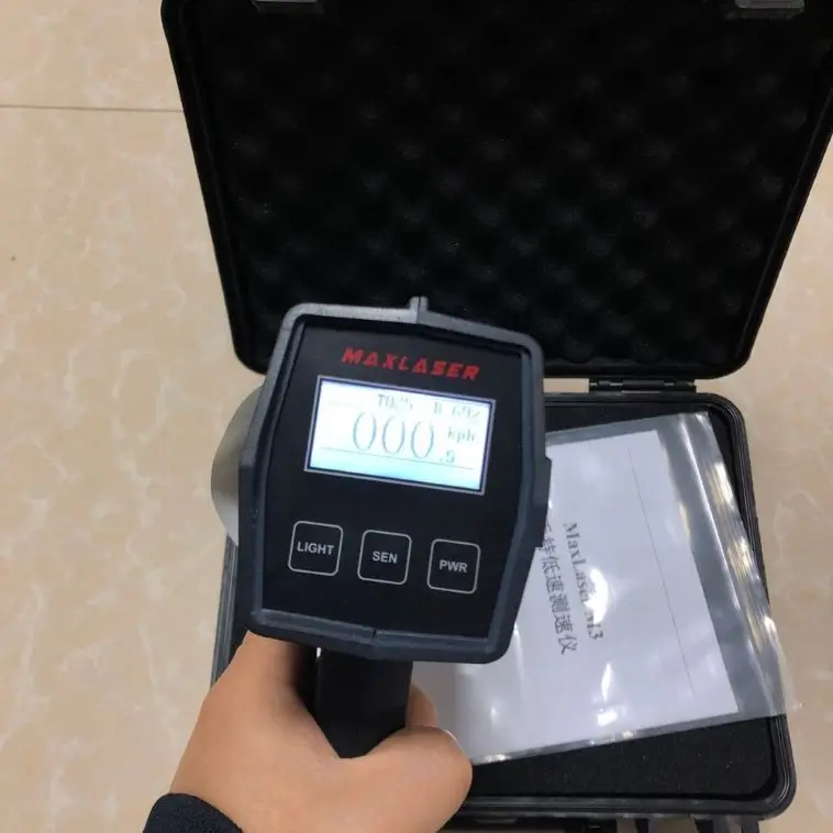 SH 1 Handheld Radar high-precision Vehicle Speed Test radar gun speed radar for Road vehicle speed measurement