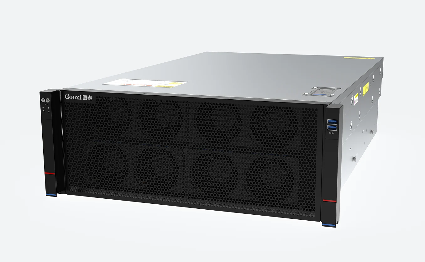 Сервер шасси 4u Gooxi ASR4110G-D10R-G2 AMD 7513 2 60 ГГц/256 ГБ ОЗУ/4 ТБ жёсткие диски GPU сервер