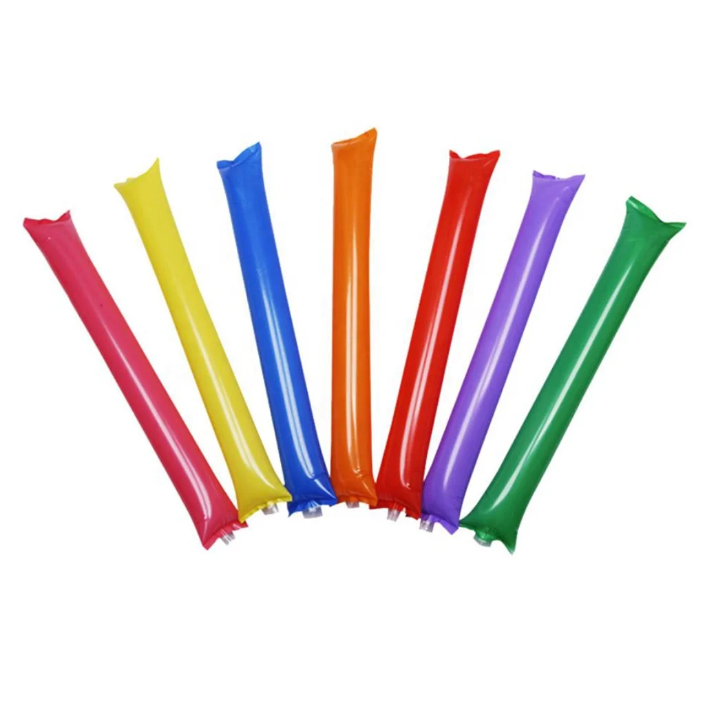 Inflatable Cheering noise maker thunder Stick toys