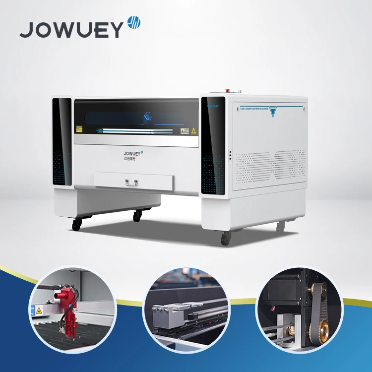 Jowuey 1390 Acrylic wood mdf cardboard plastic rubber PVC foam fabric leather 1390 CO2 Laser cutting machine