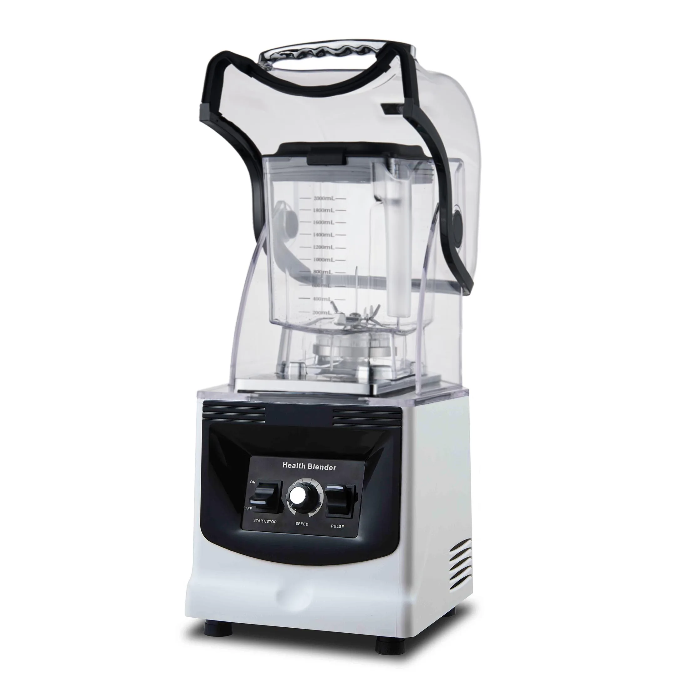 Gep Factory Direct High Power Commercial Blender 65db Low Noise High Speed Blender For Coffee Shop