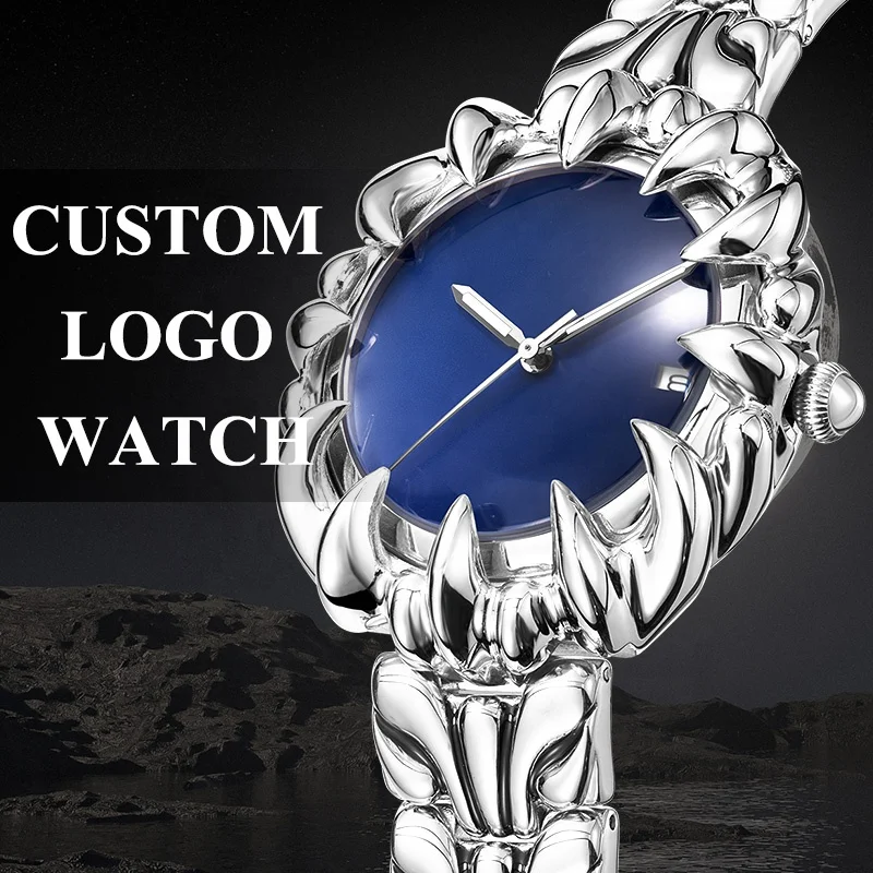 Уникальные кварцевые часы из нержавеющей стали