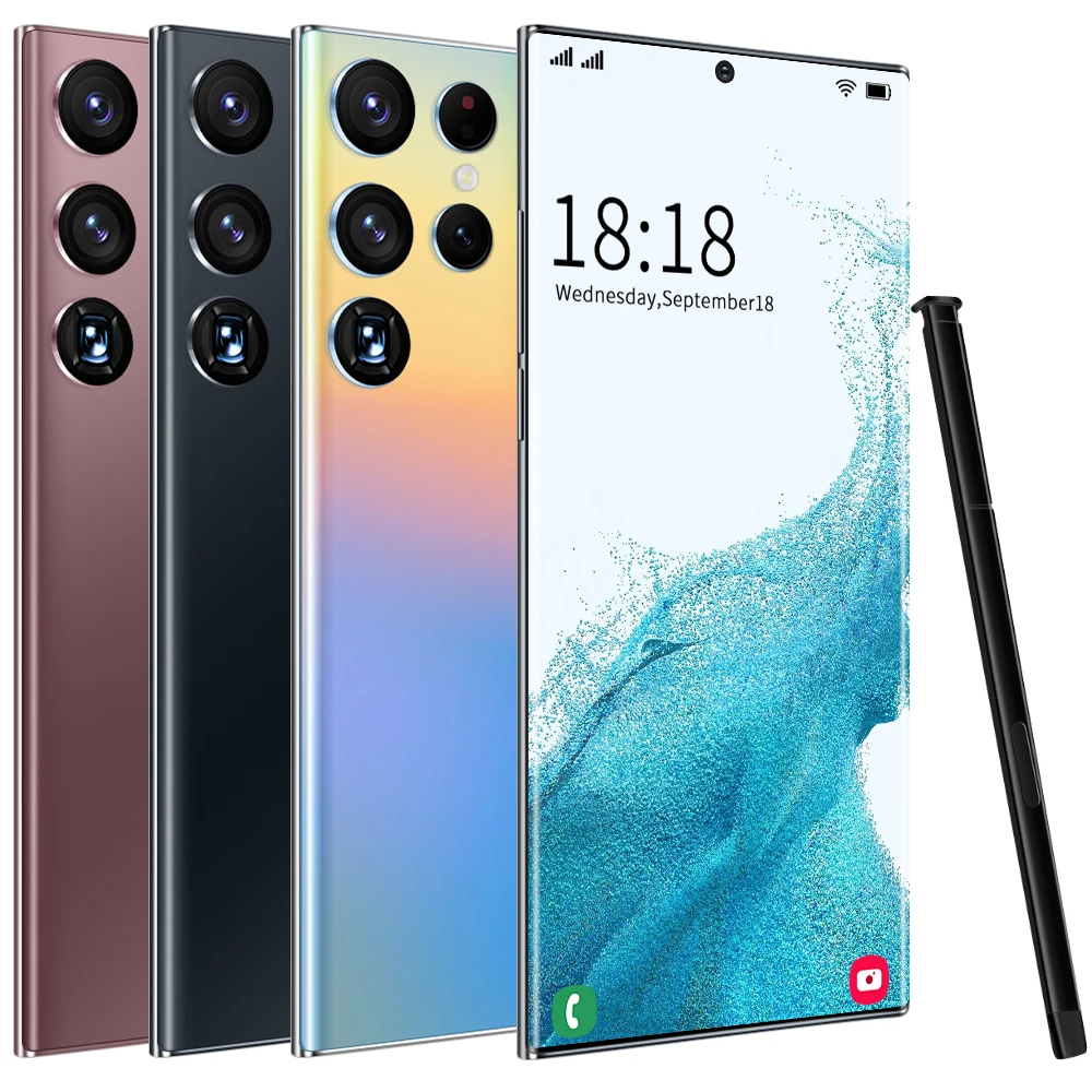 Смартфон Note30 Uetra, 6,8 дюйма, 8 + 256 ГБ, две SIM-карты, 6800 мАч