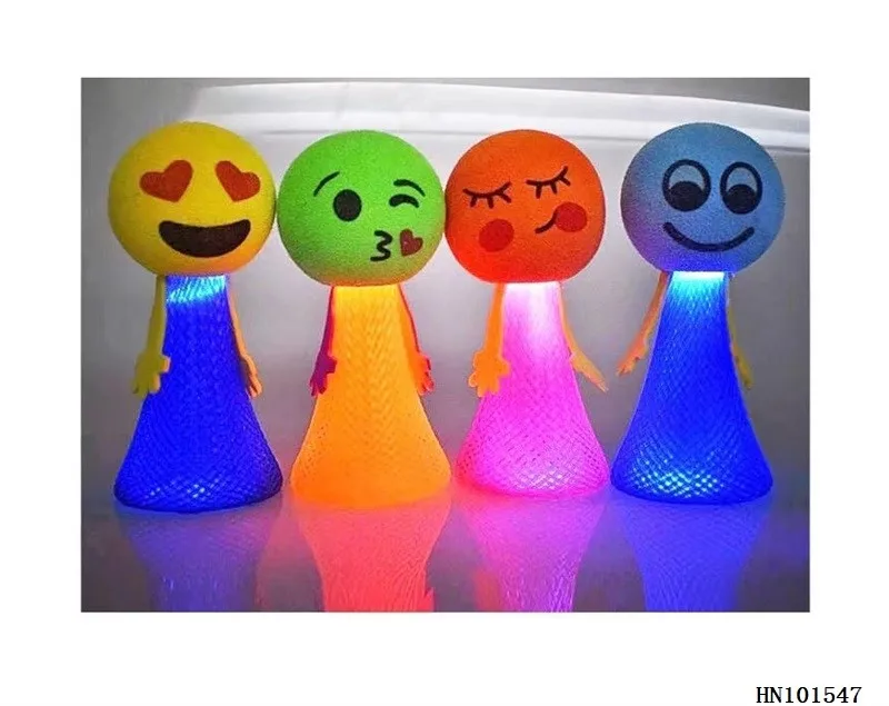 Hot sale promotional funny Christmas Halloween  mini jump elf soft bouncing propper toy for kids