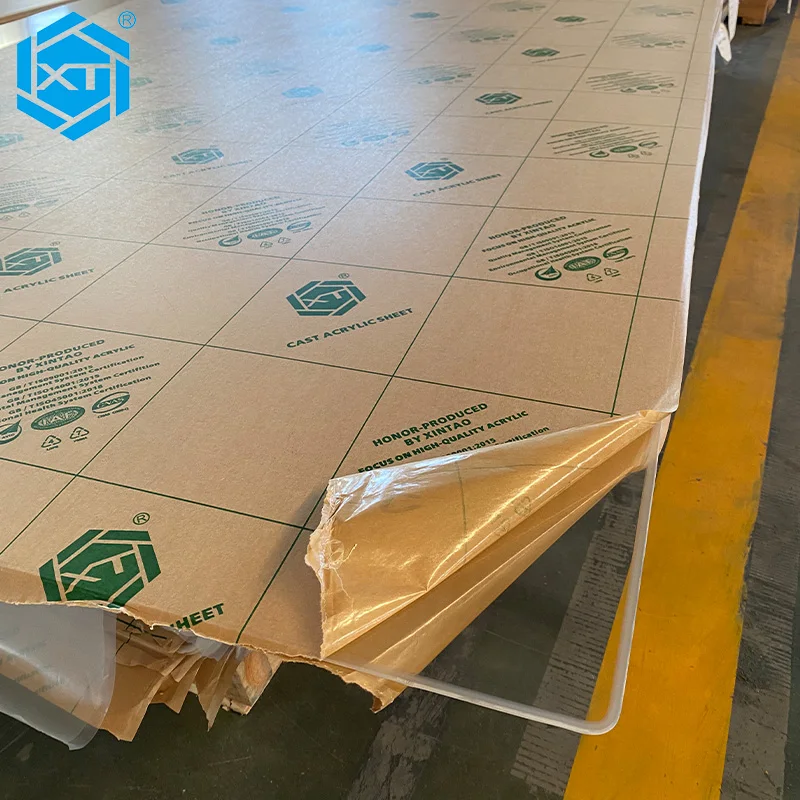Xintao 3mm 4mm Acrilico Board PMMA Cast Clear Acrylic Sheets Supplier