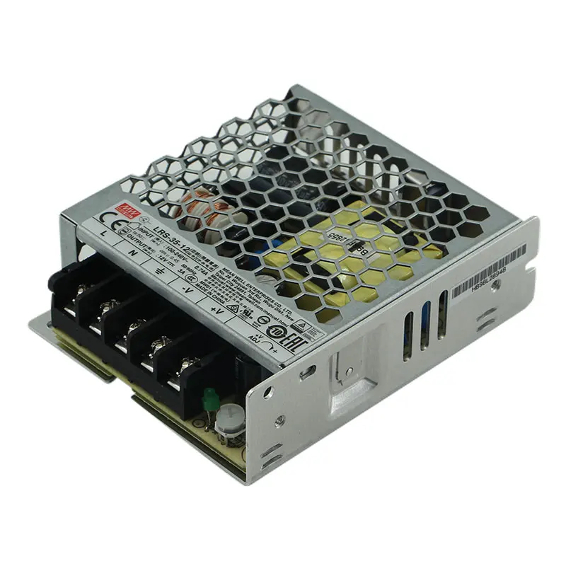  Meanwell LRS-35-24 36W 24V 1.5A SMPS трансформатор 120VAC к 24VDC источник питания для светодиодных