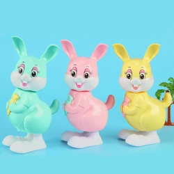 Новые Красочные Мультяшные животные, заводные игрушки, дешевые пластиковые механические заводные качели для детей
