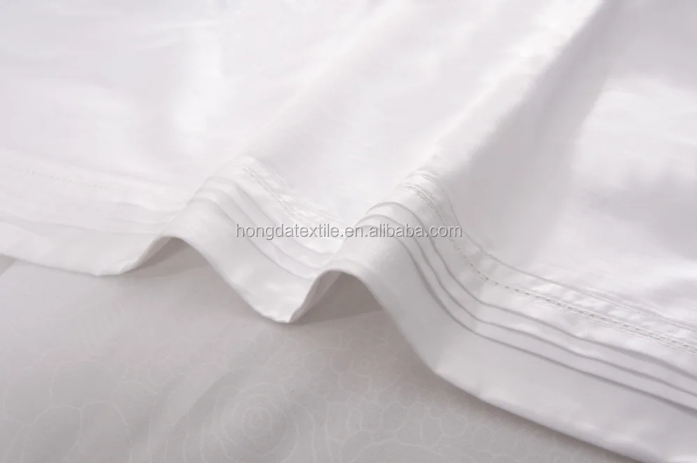 Luxury 100% Cotton 400TC Bedding Set 4-Piece Plain Woven Disposable Feature