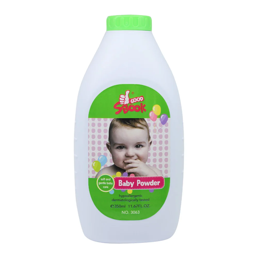 New arrival products 350ml body skin protector black talcum powder for baby