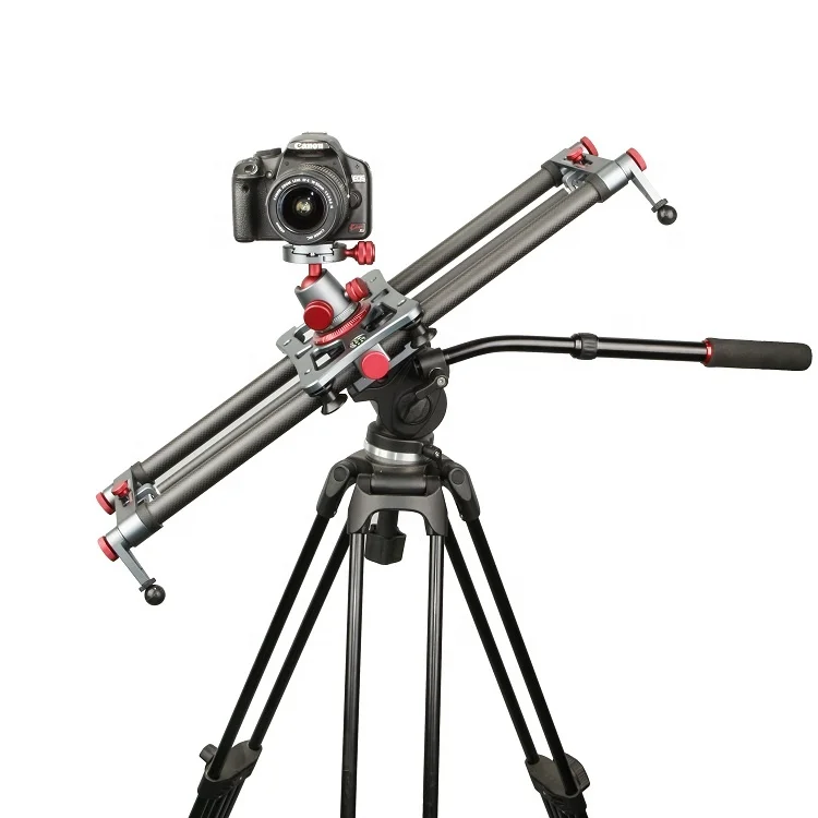 
2021 New Arrivals 80cm/31/5 inches Time Lapse Pan Auto Movable Face Tracking Carbon Fiber Camera Slider 