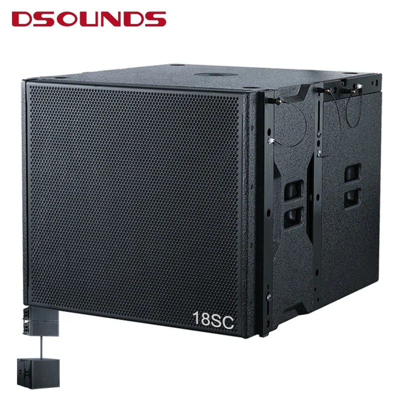 Subwoofer speaker Single 18 inch line array speaker with powerful subwoofer for conference room of Professional Subwoofer Audio